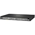 HP JL558A Aruba 2930F 48G PoE+ 4SFP+ - Switch - L3 - managed - 48 x 10/100/1000 (PoE+) + 4 x 1 Gigabit/10 Gigabit SFP+ (uplink) - rack-mountable - PoE+ (740 W)
