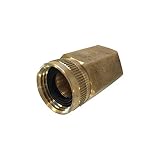 Sun Joe SPX-BSCXL Dual Swivel 2" X-Large Brass Connector 3/4-in x 3/4-in, Fits SPX pressure washer series