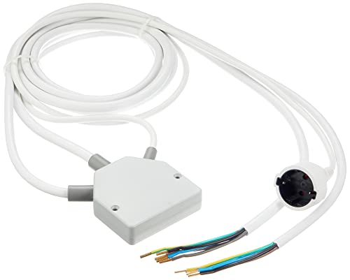 Küchenanschluss-Verteiler (Splitter-Box mit Anschlusskabeln für Kochfeld, Backofen und Herdanschlussdose, max. 11kW) Küchenanschlussbox/Herdanschluss-