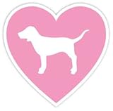 VICTORIA'S SECRET PINK HEART DOG LOVE 4