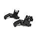 New Design AR15 AR 15 Front and Rear Flip up 45 Degree Rapid Transition Backup Iron Sight