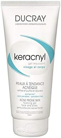 ducray keracnyl foaming gel face wash