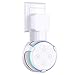 Matone Outlet Wall Mount Holder for 3rd Generation & Mi AI, A Space-Saving Solution for Your Smart Home Speakers, Clever Accessories with Cord Arrangement Hide Messy Wires - White