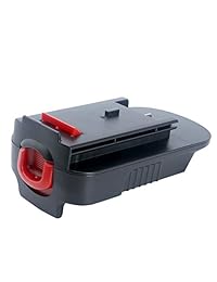 Adaptador Epowon HPA1820 20V para NiCD y NiMH Black & Decker Tools inalámbrico, Convert Black and Decker & Stanley & Porter Cable 20V Max Lithium Battery a Black Decker 18V Ni-Mh Battery HPB18 HPB18-OPE etc.