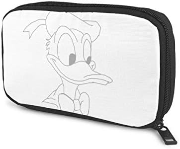 超美品再入荷品質至上 かわいいドナルドダック9 収納ポーチ トラベルポーチ Pc周辺小物収納ポーチ アクセサリ ガジェット収納 旅行 携帯便利 出張