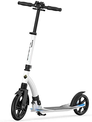 ユニセックス大人用折り畳み式大人のスクータービッグホイールキックスクーター 折りたたみ式ハンドル付きポータブルコミュータースクーター 大人 中学生 子供のための誕生日プレゼント Townofgreenwood Org