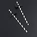 LUOEM Bow Ties Paper Straws Decorative Cocktail Drinking Straws for Wedding Birthday Graduation Party Decoration Supplies, Pack of 40