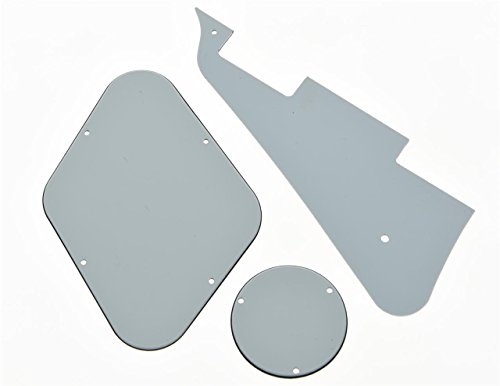 KAISH Vintage Tortoise LP Pickguard & Rear Plate Switch Plate Cavity Covers for Epiphone Les Paul