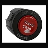 Infiniti Nissan Genuine Factory Original OEM JDM RED PUSH - BUTTON IGNITION START BUTTON - GT-R R35 - UNIVERSAL