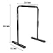 Yaumany Dip Stands-Fitness Parallette Dip Bars for Body Strenthener，Pull-Ups, Push-Ups, L-Sits