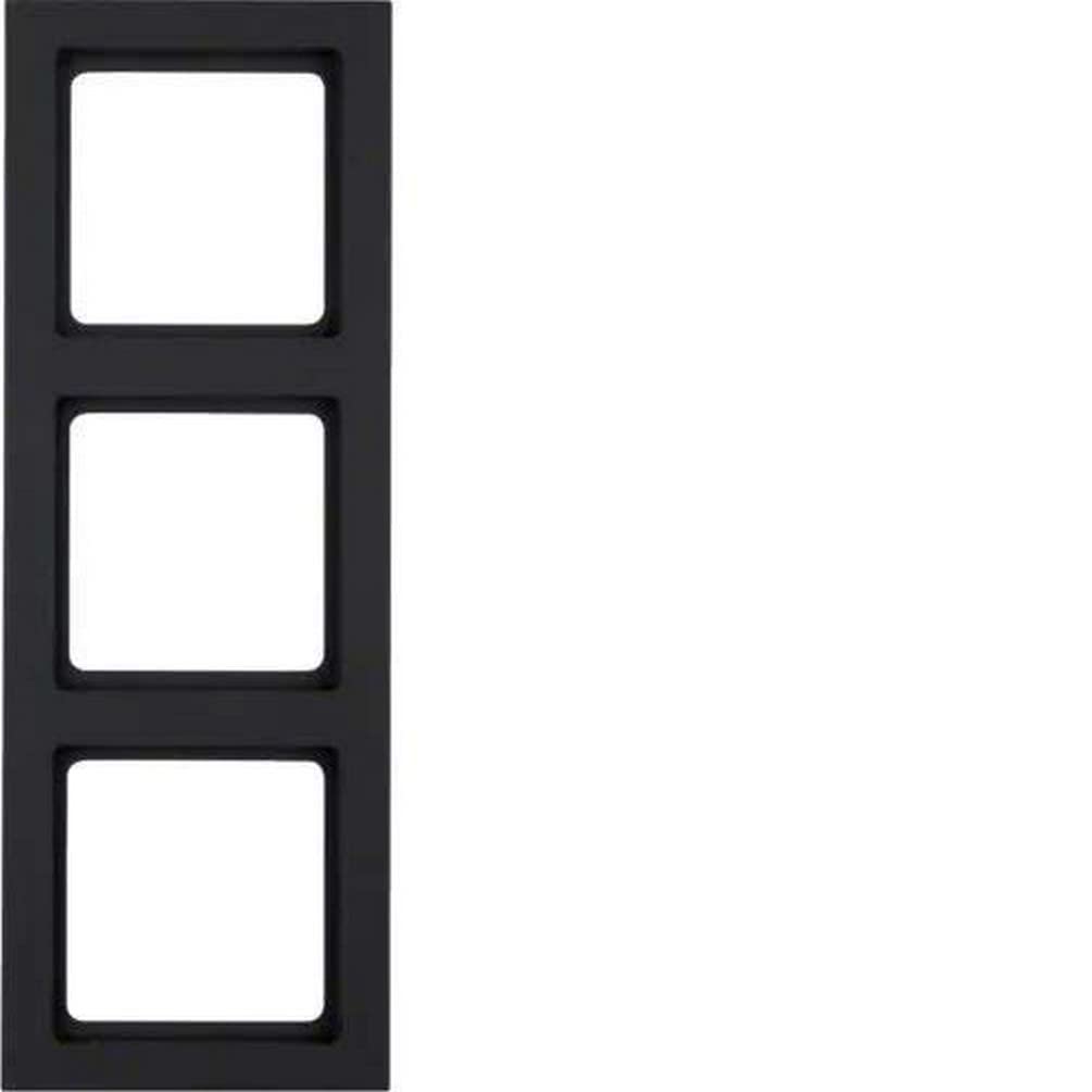 Hager q.3 – Frame 3 Elements Anthracite Velour