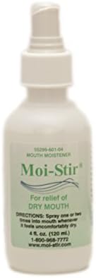 Moi-Stir 4 oz 355299601040 Refresh and Relieve Dry Mouth (Xerostomia) by Kingswood Laboratories by Century Pharmaceutical