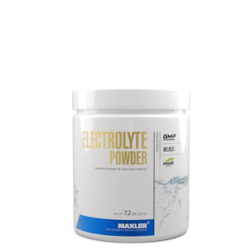 Maxler Electrolyte Powder - Hydration Powder Electrolyte Drink Mix with Trace Mineral Complex - Keto Electrolytes Powder with Natural Flavors and Sweeteners 30 Servings - Natural