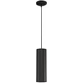 Access Lighting 29002-MBL-C Pilson Pendant, 1-Light 60 Watts, Matte Black