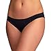 Anigan EvaWear Menstrual Period Panty, Tampon Alternative, Absorbent, Hypoallergenic, Black, Bikini, L