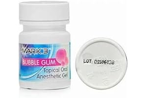 MADRID DENTAL SUPPLY Topical (Bubble Gum) Flavored Topical Gel 1 oz. Jar by MARK3