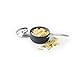 GreenPan Paris Pro Hard Anodized Healthy Ceramic Nonstick, 3QT Saucepan Pot with Stainless Steel Lid, PFAS-Free, Dishwasher Safe, Grey