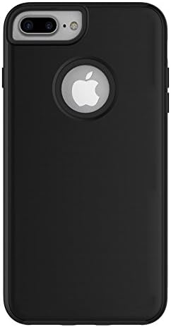 iPhone 7 Plus Case, Ranbio Shock Absorbing Heavy Duty Protection Rugged Dual Layer Case while Compatible with iPhone 6/6S Plus 5.5 Inch (Black)