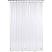 Amazer Extra Long Shower Curtain Liner 72 x 84 Clear Plastic Shower Liner PEVA Waterproof Inside Shower Curtains for Bathroom with 3 Magnets and Rustproof Grommets