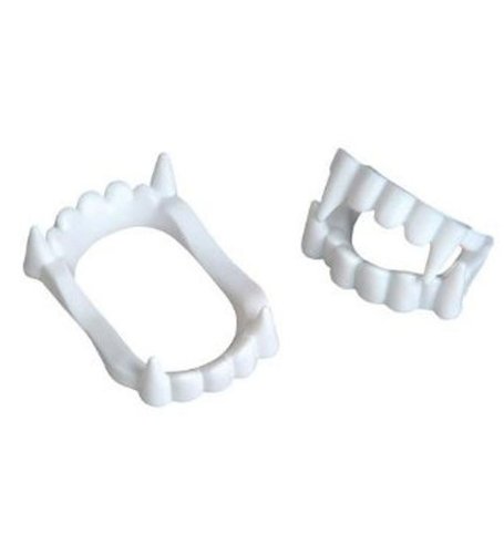 White Fangs - White Fangs For Vampire Or Wolverine Costume