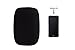 Mowham Toiletry Hygiene Bag Medium Hanging Cosmetic Organizer Foldable Waterproof Travel Kit Bathroom Storage for Boys Men/Women balck