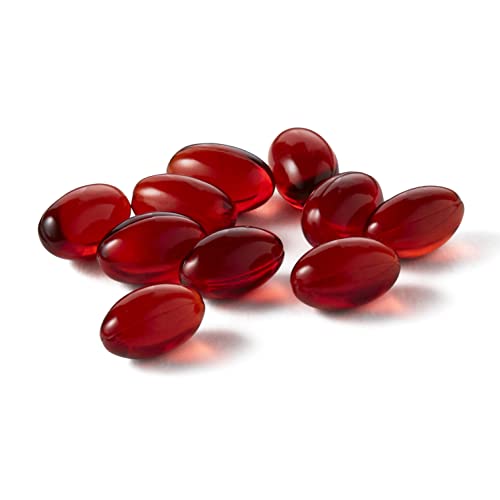 MEGARED – OMEGA-3 KRILL OIL 350MG SOFTGELS (130 COUNT IN A BOTTLE), EPA & DHA OMEGA-3 FATTY ACIDS WITH NO FISHY AFTERTASTE UNLIKE FISH OIL, CONTAINS ANTIOXIDANT ASTAXANTHIN