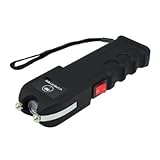 Vipertek VTS-989B V Mini Stun Gun Rechargeable with LED Flashlight (Black)