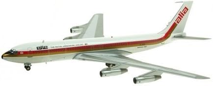 AVIATION200 ALIA-ROYAL Jordanian 707-300 1/200 Polishedjyaeb by Aviation Models