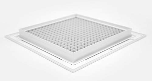 Aluminum eggcrate core for HVAC duct system.