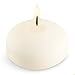 Candle Charisma Unscented 2 Inch Wide Ivory Floating Candles for Vase Bowls, Table Centerpiece and Home Decorations Bulk Pack 6 Piece