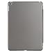 Besdata PT9808 Ultra Thin Magnetic Smart Cover with Wake/Sleep Function for iPad Air 2 (2014) Bundle with Screen Protector, Cleaning Cloth and Stylus - Grey