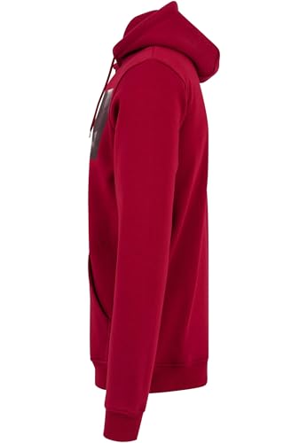 Herren Kapuzenpullover Pray Hoody, Ruby, M, MT275-00207-0046