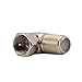 H88-5 X 90 Deg Right Angle Plug TV Coax F-Type Connector RF Coaxial Adapter # 3100325