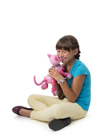 Educational Toys-Kids Electronics-Zoomer Kitty, Interactive Cats-PURRfect Bella Color Pink-Toys Games-Guarenteed