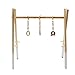 Baby Wooden Gym Activity Play Center for Infants Hanging Toys and Frame Made from Real Wood Exclusive Newborn Room Decor for Boys and Girls