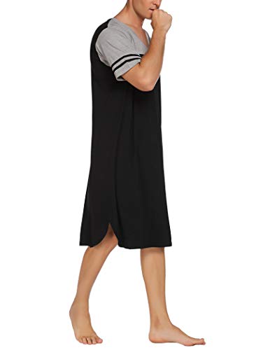 3 Ekouaer+Shirts+Sleeve+Sleepwear+Sleeping