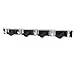 WINOMO Broom Mop Holder Organizer Garage Storage Hooks Wall Mounted 4 Position 5 Hooks for Shelving Ideas