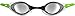 ARENA Unisex Adult Cobra Swim Racing Goggles for Men and Women Standard Hard Mirror Lens Small Frame, Smoke/Silver/Green