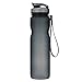 Sports Water Bottle , DRILLPRO 35oz/1L Drinking Bottle - BPA Free - Flip Top Leak Proof - One Click Open for Outdoor & Gym Sport