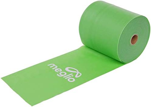 Meglio Resistance Bands Roll, Latex Free Exercise Bands for Building Strength Pilates Band for Fitness Flexibility - Image 3