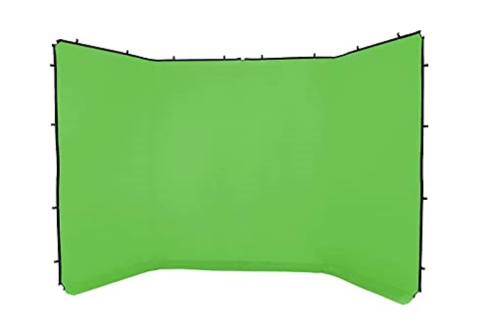 Manfrotto LL LB7626 Panoramic Background Cover - 4 m, Chromakey Green