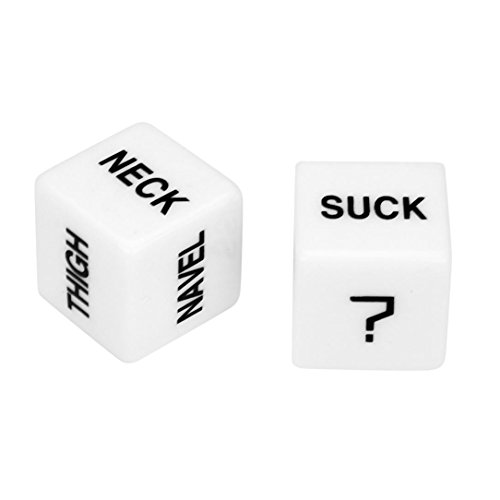 Miklan 2pcs Humour Dice Funny Craps Dice Toys - Thumbnail 4