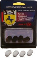 Altec License Frame Replacement Caps-Black