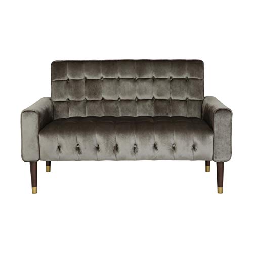 Christopher Knight Home Tufted Velvet Tapered Leg Loveseat by