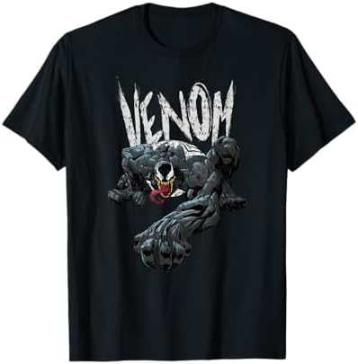 Amazon.com: HUF x Marvel Venom - Camiseta de fútbol, color negro