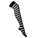Lisli® Women Girl Striped Over the Knee Thigh High Stockings Long Socks