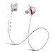 Bluetooth Headphones, Wireless Sports Running Headphones Lightweight Stereo Noise Cancelling Sweatproof w/Mic Earbuds Cordless Earphones in Ear Headsets for Gym Workout Compatible with iPhone (Pink)