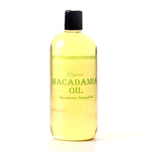 Mystic Moments | Macadamia Carrier Oil Organic 500ml | Cold Pressed from Macadamia Integrifolia | Antioxidants & Fatty Acids | Skin & Hair | Hand & Nail Care | 100% Pure & Natural | Vegan GMO Free