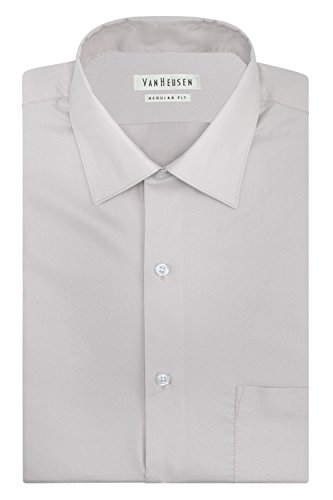 Van Heusen Mens Herringbone Regular Fit Solid Spread Collar Dress |  Desertcart Fiji