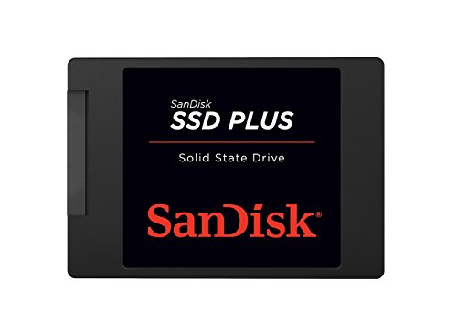 SanDisk SSD Plus 250GB, 2.5 SATA Internal SSD, Read speeds up to 545 MB/s, Write Speeds 505 MB/s, SATA III 6 GB/s